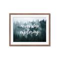 Picture of Never Stop Exploring _GroupedProduct_Rectangle_Landscape_Photography _GroupedProduct_Rectangle_Landscape_Framed_Matted_