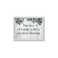 Picture of Family is life _GroupedProduct_Rectangle_Landscape_Framed_Matted_