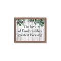 Picture of Family is life _GroupedProduct_Rectangle_Landscape_Framed_Matted_