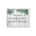 Picture of Family is life _GroupedProduct_Rectangle_Landscape_Framed_Matted_