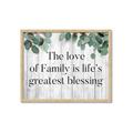 Picture of Family is life _GroupedProduct_Rectangle_Landscape_Framed_Matted_