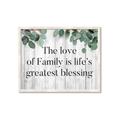 Picture of Family is life _GroupedProduct_Rectangle_Landscape_Framed_Matted_