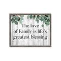 Picture of Family is life _GroupedProduct_Rectangle_Landscape_Framed_Matted_