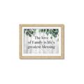 Picture of Family is life _GroupedProduct_Rectangle_Landscape_Framed_Matted_