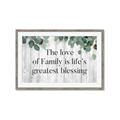 Picture of Family is life _GroupedProduct_Rectangle_Landscape_Framed_Matted_
