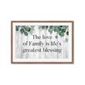 Picture of Family is life _GroupedProduct_Rectangle_Landscape_Framed_Matted_