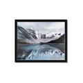 Picture of Snowy mountains _GroupedProduct_Rectangle_Landscape_Framed_Matted_