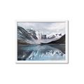 Picture of Snowy mountains _GroupedProduct_Rectangle_Landscape_Framed_Matted_