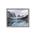 Picture of Snowy mountains _GroupedProduct_Rectangle_Landscape_Framed_Matted_