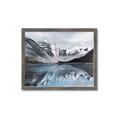 Picture of Snowy mountains _GroupedProduct_Rectangle_Landscape_Framed_Matted_