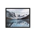 Picture of Snowy mountains _GroupedProduct_Rectangle_Landscape_Framed_Matted_