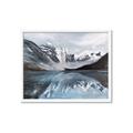 Picture of Snowy mountains _GroupedProduct_Rectangle_Landscape_Framed_Matted_