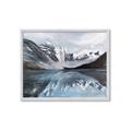 Picture of Snowy mountains _GroupedProduct_Rectangle_Landscape_Framed_Matted_