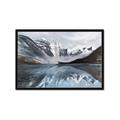 Picture of Snowy mountains _GroupedProduct_Rectangle_Landscape_Framed_Matted_