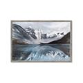 Picture of Snowy mountains _GroupedProduct_Rectangle_Landscape_Framed_Matted_