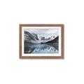 Picture of Snowy mountains _GroupedProduct_Rectangle_Landscape_Framed_Matted_