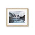 Picture of Snowy mountains _GroupedProduct_Rectangle_Landscape_Framed_Matted_