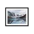 Picture of Snowy mountains _GroupedProduct_Rectangle_Landscape_Framed_Matted_