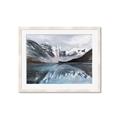 Picture of Snowy mountains _GroupedProduct_Rectangle_Landscape_Framed_Matted_