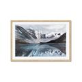 Picture of Snowy mountains _GroupedProduct_Rectangle_Landscape_Framed_Matted_
