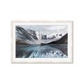 Picture of Snowy mountains _GroupedProduct_Rectangle_Landscape_Framed_Matted_