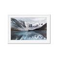Picture of Snowy mountains _GroupedProduct_Rectangle_Landscape_Framed_Matted_