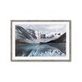 Picture of Snowy mountains _GroupedProduct_Rectangle_Landscape_Framed_Matted_