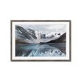 Picture of Snowy mountains _GroupedProduct_Rectangle_Landscape_Framed_Matted_