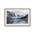 Picture of Snowy mountains _GroupedProduct_Rectangle_Landscape_Framed_Matted_