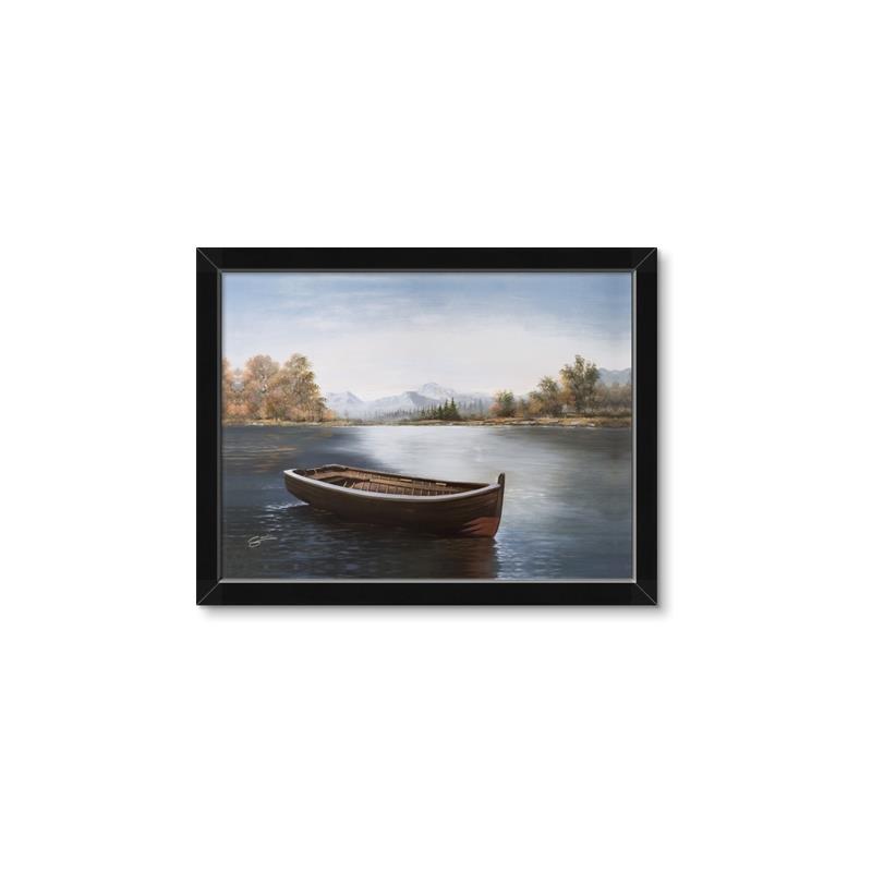 Picture of Rowing Along _GroupedProduct_Rectangle_Landscape_Framed_Matted_