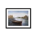 Picture of Rowing Along _GroupedProduct_Rectangle_Landscape_Framed_Matted_