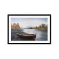 Picture of Rowing Along _GroupedProduct_Rectangle_Landscape_Framed_Matted_