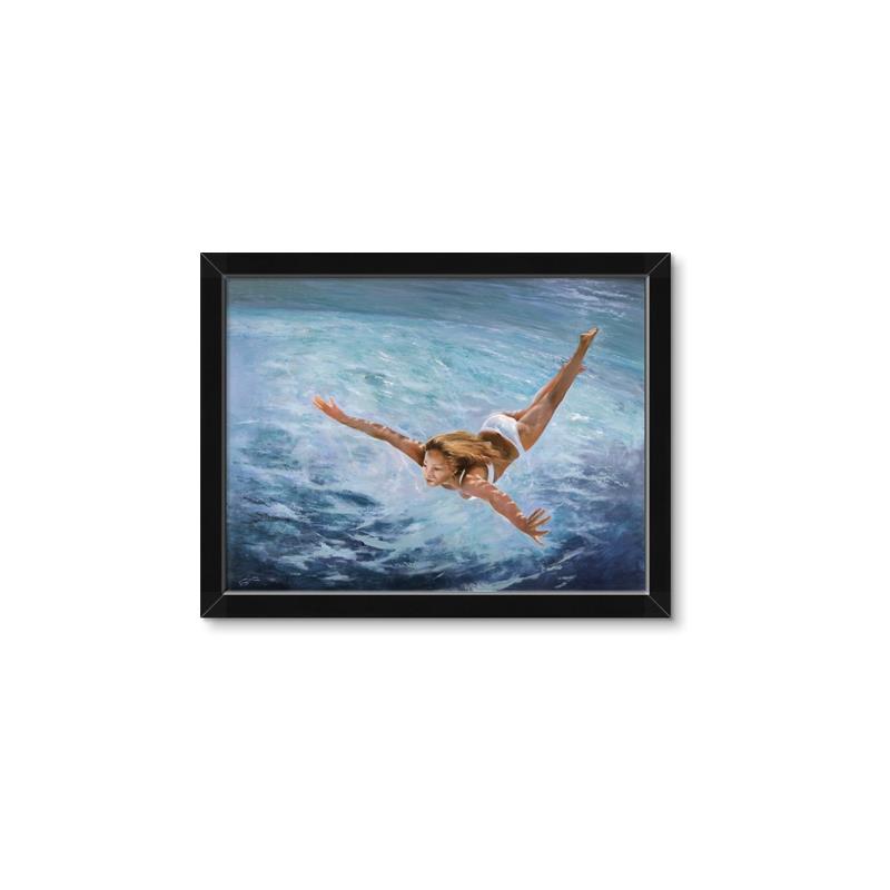 Picture of In water _GroupedProduct_Rectangle_Landscape_Framed_Matted_