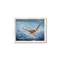 Picture of In water _GroupedProduct_Rectangle_Landscape_Framed_Matted_