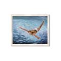 Picture of In water _GroupedProduct_Rectangle_Landscape_Framed_Matted_