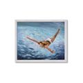 Picture of In water _GroupedProduct_Rectangle_Landscape_Framed_Matted_