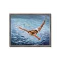 Picture of In water _GroupedProduct_Rectangle_Landscape_Framed_Matted_