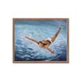 Picture of In water _GroupedProduct_Rectangle_Landscape_Framed_Matted_