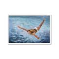 Picture of In water _GroupedProduct_Rectangle_Landscape_Framed_Matted_