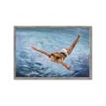 Picture of In water _GroupedProduct_Rectangle_Landscape_Framed_Matted_