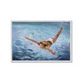 Picture of In water _GroupedProduct_Rectangle_Landscape_Framed_Matted_