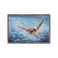 Picture of In water _GroupedProduct_Rectangle_Landscape_Framed_Matted_