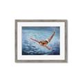 Picture of In water _GroupedProduct_Rectangle_Landscape_Framed_Matted_