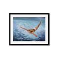 Picture of In water _GroupedProduct_Rectangle_Landscape_Framed_Matted_