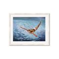 Picture of In water _GroupedProduct_Rectangle_Landscape_Framed_Matted_