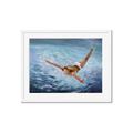 Picture of In water _GroupedProduct_Rectangle_Landscape_Framed_Matted_