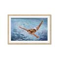 Picture of In water _GroupedProduct_Rectangle_Landscape_Framed_Matted_