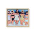 Picture of Beach Babes _GroupedProduct_Rectangle_Landscape_Framed_Matted_
