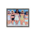 Picture of Beach Babes _GroupedProduct_Rectangle_Landscape_Framed_Matted_