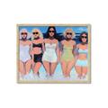 Picture of Beach Babes _GroupedProduct_Rectangle_Landscape_Framed_Matted_
